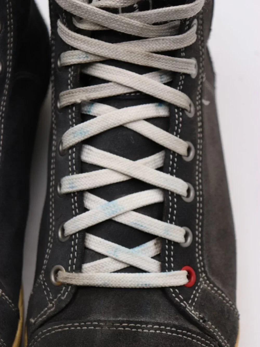 TCX X-Street Men's Size 10 Waterproof Motorcycle Boots Gray Lace Up